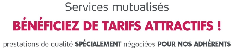 services mutualisés - tarifs négociés